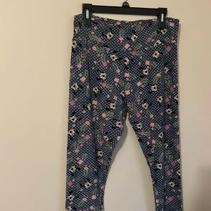 LuLaRoe Mickey pants.